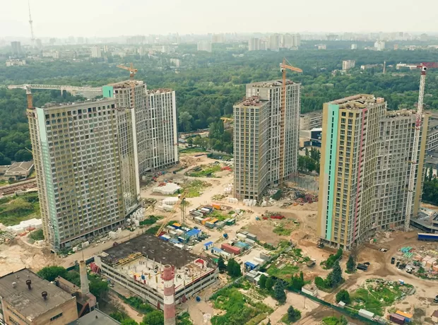 ЖК Dibrova Park ход строительства ЖК Dibrova Park ход строительства