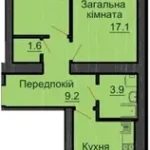 2-кімнатна квартира
