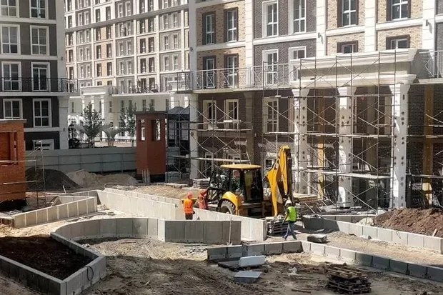 ЖК Greenville Park ход строительства