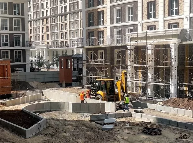 ЖК Greenville Park ход строительства ЖК Greenville Park ход строительства