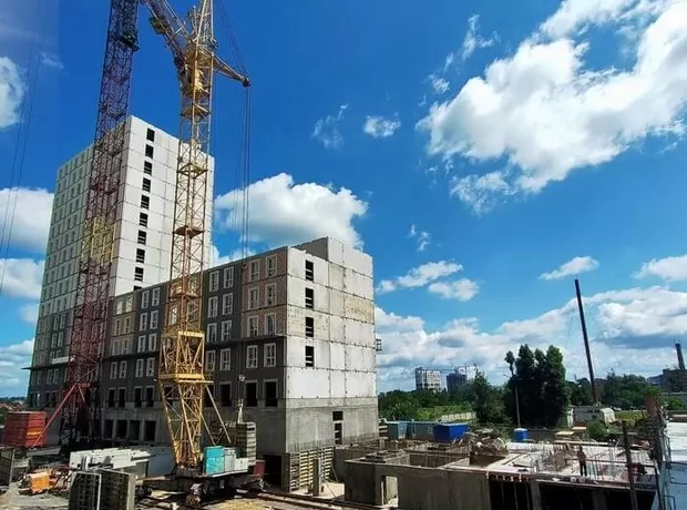 ЖК Greenville Park ход строительства ЖК Greenville Park ход строительства