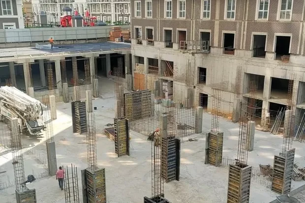 ЖК Greenville Park ход строительства