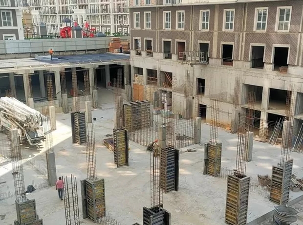 ЖК Greenville Park ход строительства ЖК Greenville Park ход строительства