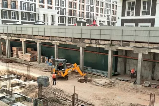 ЖК Greenville Park ход строительства