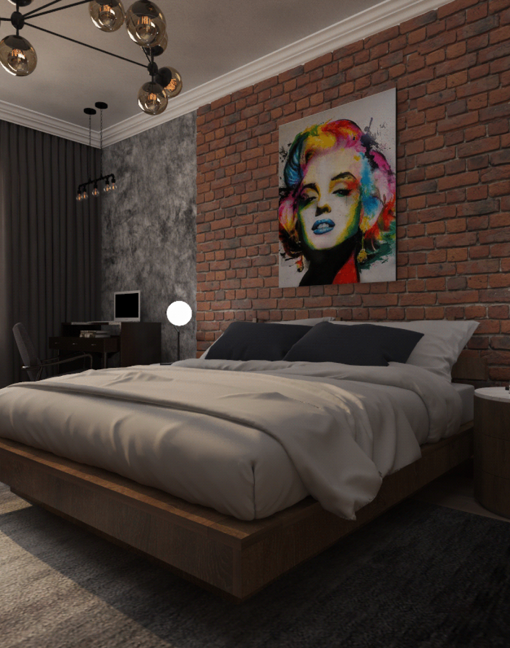 Современные интерьеры в стиле Loft