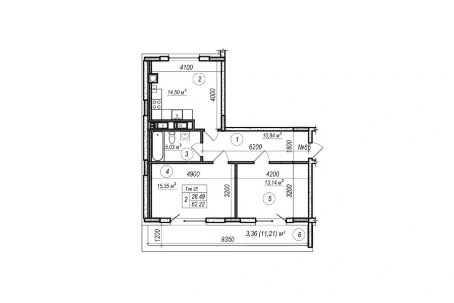 ЖК Parkland планування квартир