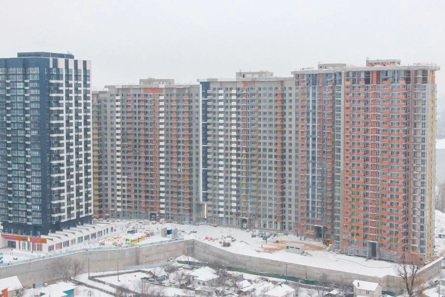 ЖК Заречный ход строительства