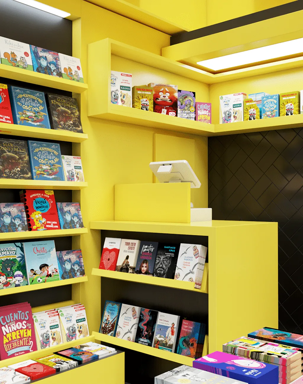 Дизайн книжкового магазину Харків