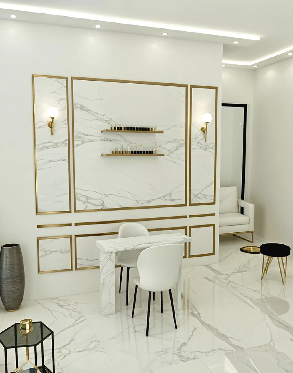 Дизайн інтер'єру манікюрного салону